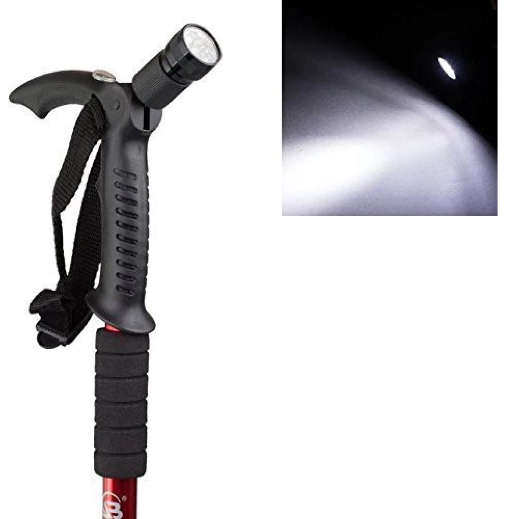 LISTA 3 Section Trekking Pole  (Aluminium)